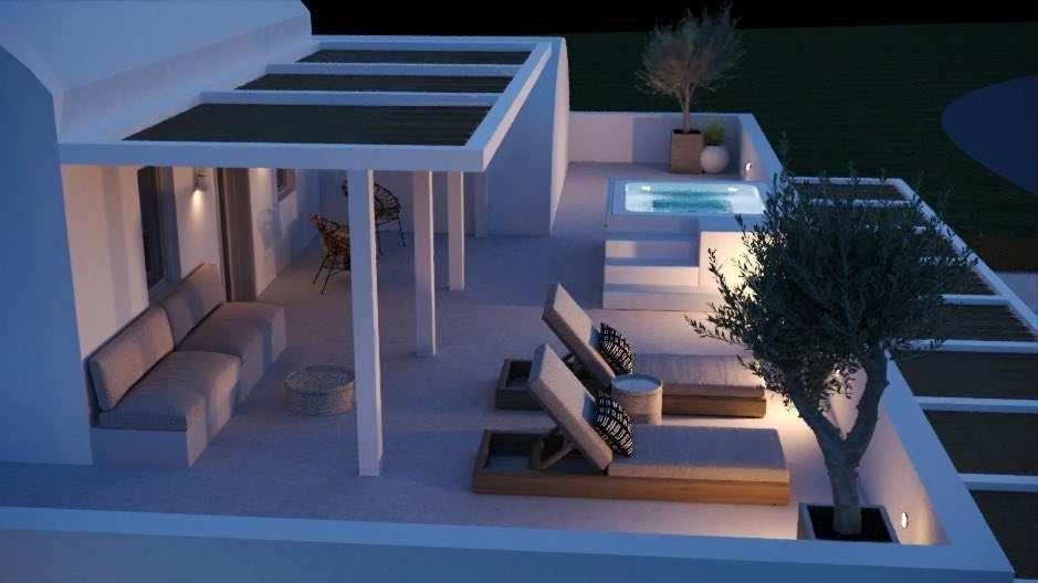 Lejardin Suites Santorini Pýrgos Exteriér fotografie